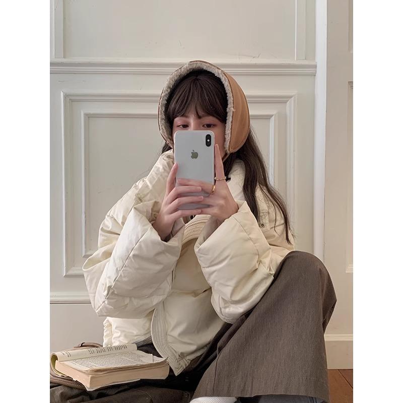 イヤーマフ レディース スエード ラムウール 防寒 保温 イヤーウォーマー 自転車 バイク 秋冬