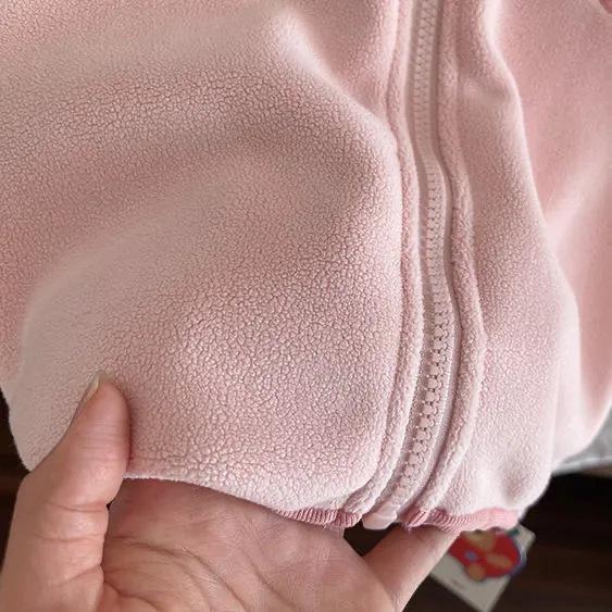 子供服 秋冬 ジャケット 厚手 男女兼用 ベビー かわいい カートーン フード付き カーディガン ボア あったか