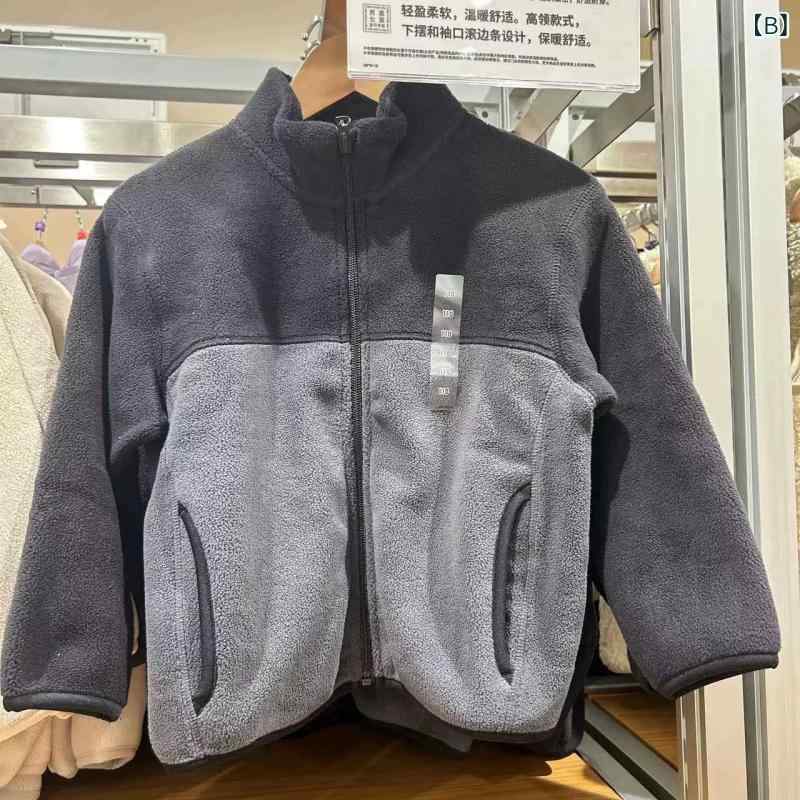 子供服 ジャケット 男の子 女の子 フリース ジップアップ 長袖 アウター 保温性 3