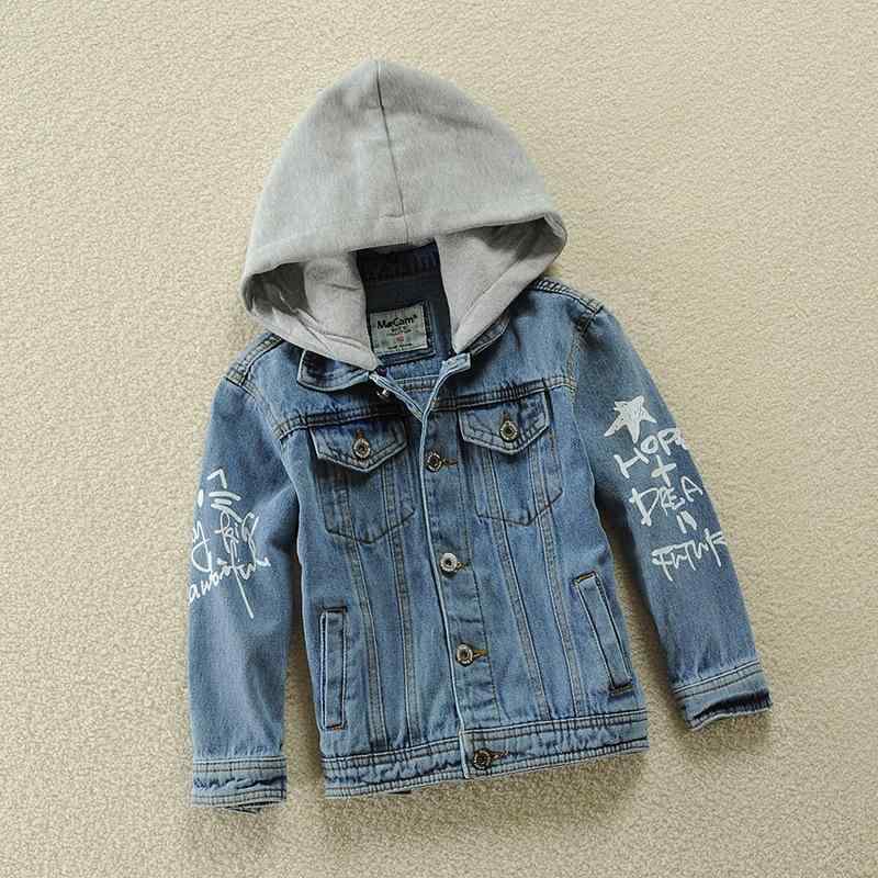 子供用 メンズ キッズ 男の子 牛仔ジャケット 連帽 デニム ジャケット 印花 小中大童 春夏 秋冬・カテゴリ: 童外套/夹克/大衣・スタイル: 欧美・主な素材: 綿95%、ポリエステル5%・ネックライン: 翻领・袖丈: 长袖・柄: 纯色,印花・カラー展開: ブラック,浅色・サイズ展開: 110cm,120cm,130cm,140cm,150cm,160cm・適合年齢: 中大童(8歳以上)・特徴: 有帽可拆,单排扣