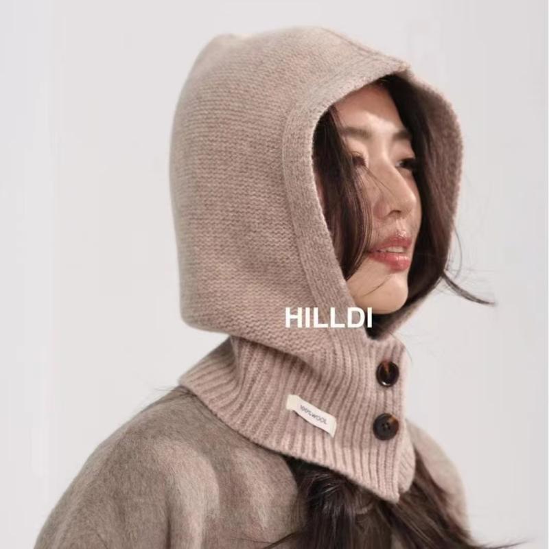 2バラクラバ レディース 秋冬 ニット帽 ウール 保温 防寒 耳あて ネックウォーマー 一体型 あったか おしゃれ かわいい スキー スノーボード 登山 アウトドア・製品カテゴリ: 毛糸帽・帽子の種類: 丸い・つばの形状: つばなし・カラー...