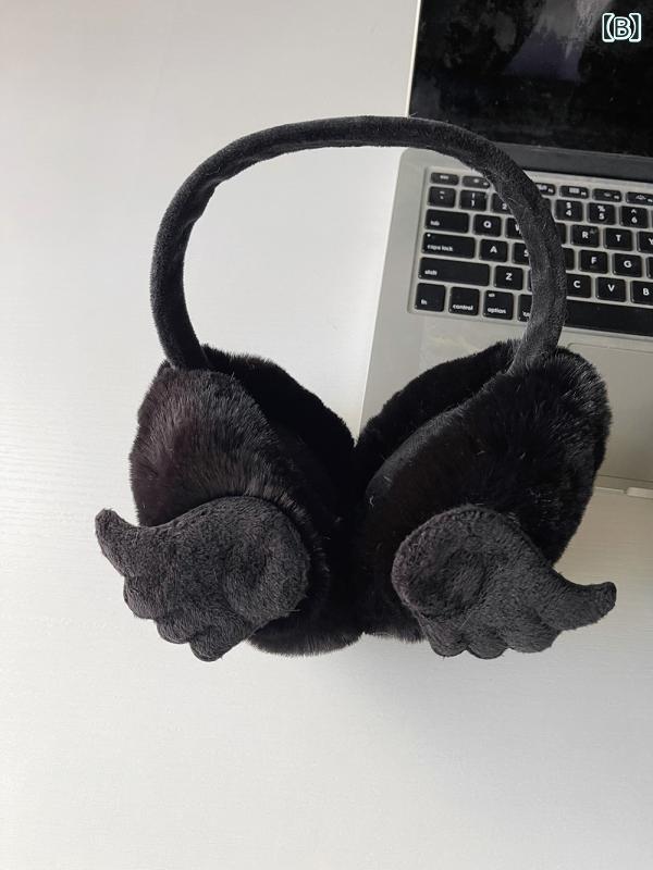 イヤーマフ レディース 秋冬 白 かわいい ふ...の紹介画像3