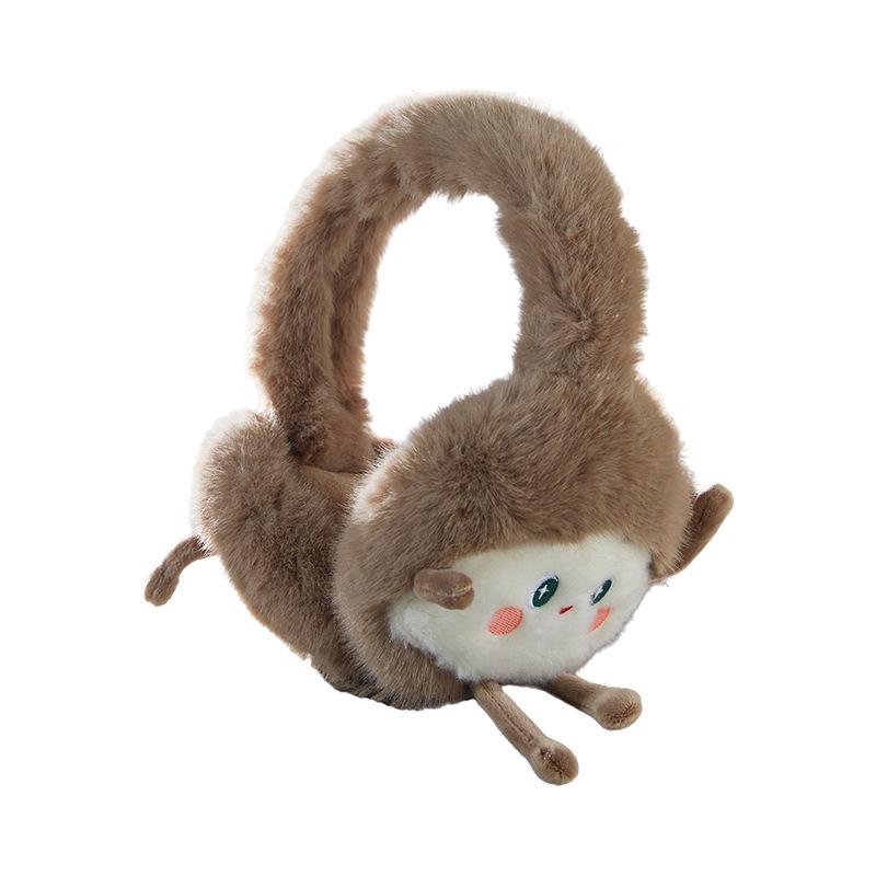 イヤーマフ レディース かわいい 防寒 秋冬 自転車 イヤーウォーマー 耳あて ふわふわ もこもこ 暖かい 通勤 通学2