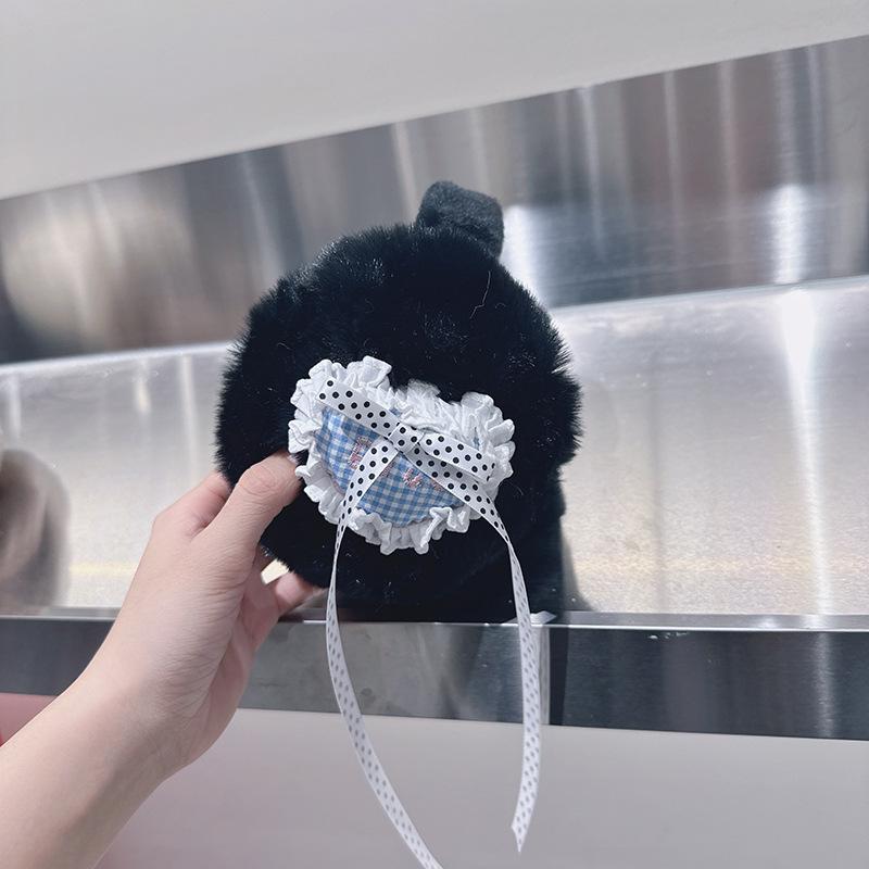 2イヤーマフ レディース 秋冬 もこもこ レース かわいい 韓国 日系 ガーリー ふわふわ あったか イヤーウォーマー 防寒 通勤 通学