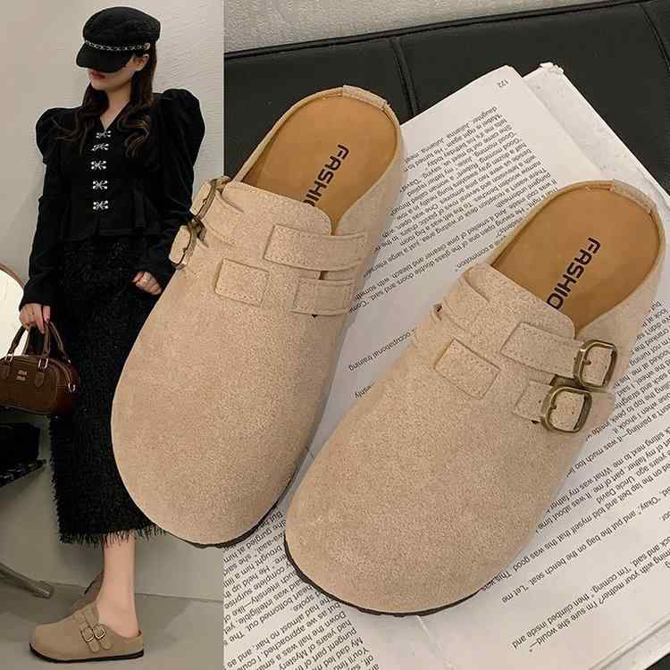 サンダル レディース 厚底 スリッパ サボ サンダル 4cm インヒール 履きやすい 歩きやすい 疲れない ス..