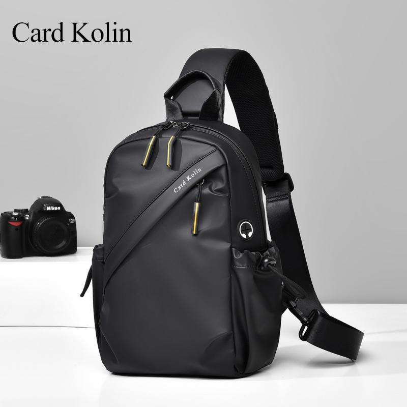 ボディバッグ 男性用 オックスフォード 防水 斜めがけ 鞄 多機能 カジュアル スポーツ2