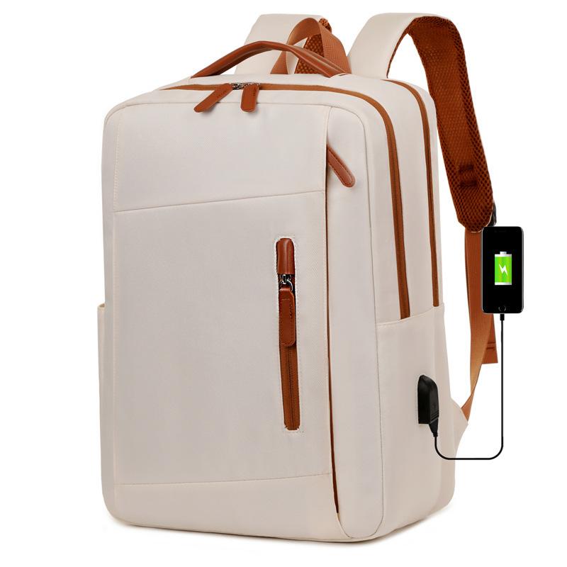 リュック ビジネス メンズ 大容量 鞄 USBポート付き 通勤 通学 旅行 シンプル カジュアル スタイリッシュ