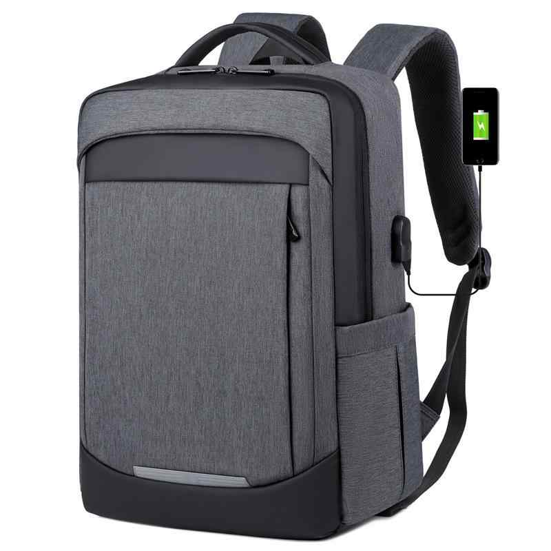 リュック 男性用 カジュアル 多機能 旅行 収納 拡張可能 38.1cm PC 鞄