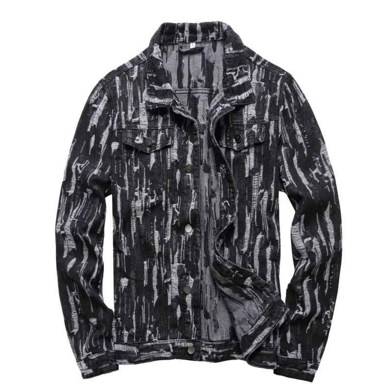 ジャケット メンズ 男性用 デニム ダメージ加工 アマゾン風 アウター トップス