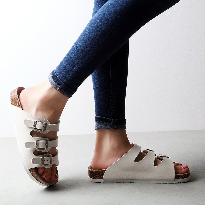 サンダル レディース 夏 ビーチサンダル ペア フラットソール シンプル 普段使い 滑り止め 軟木 スリッパ