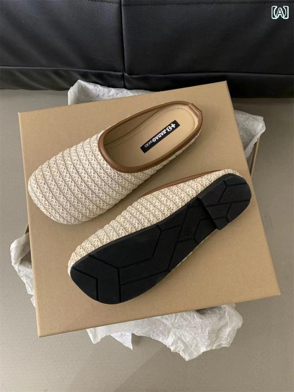 サンダル レディース カジュアル フラット底 つっかけ スリッパ ぺたんこ 歩きやすい 履きやすい 痛くない 婦人靴 外履き 室内履き 普段使い 旅行 リゾート 春夏