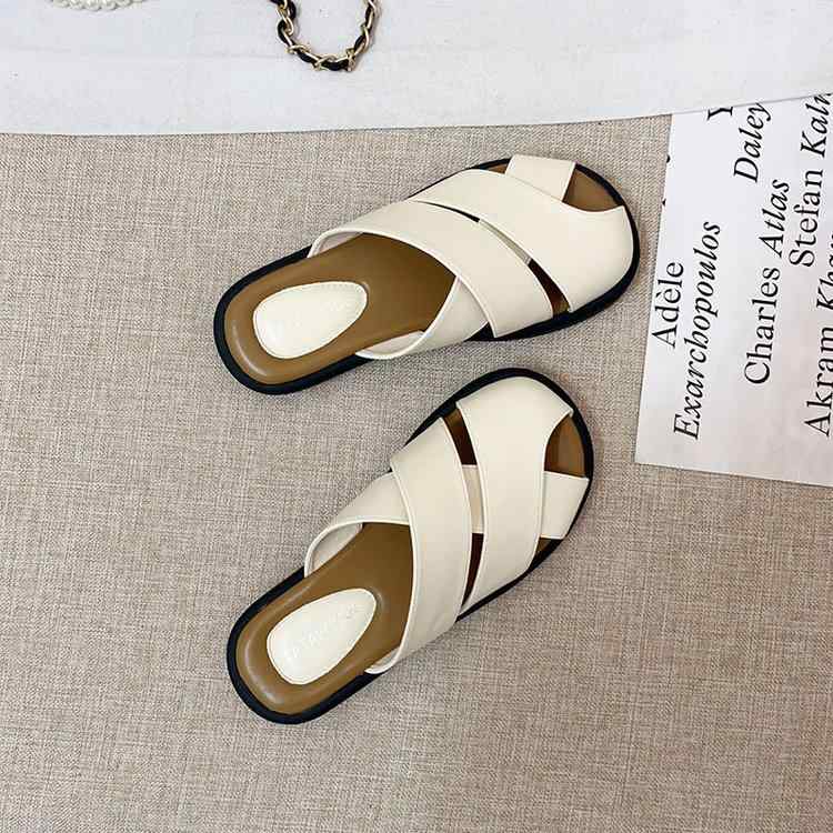 サンダル レディース 春夏 レトロ 編み込み 镂空 スリッパ 普段使い 室内履き 女性用 かわいい おしゃれ