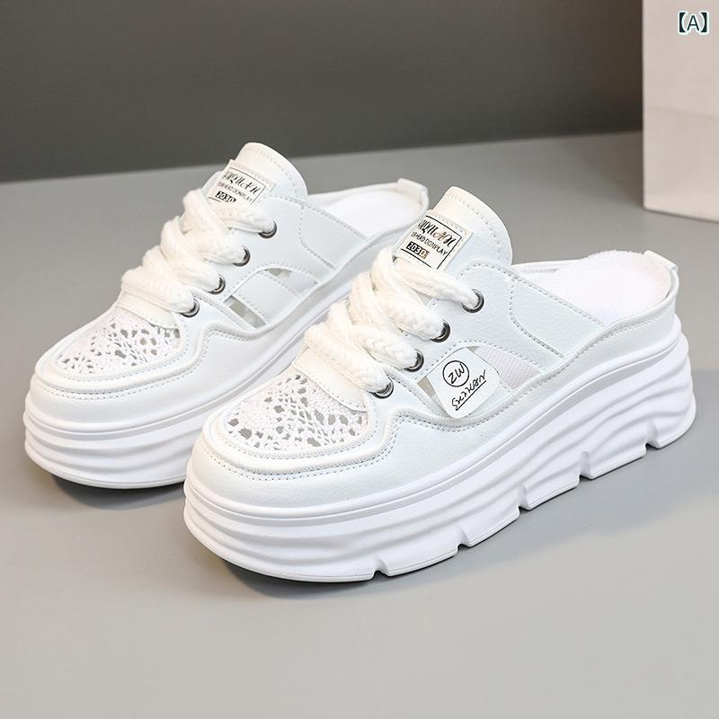 サンダル レディース 厚底 大きいサイズ 通気性 織り ファッション カジュアルシューズ インヒール