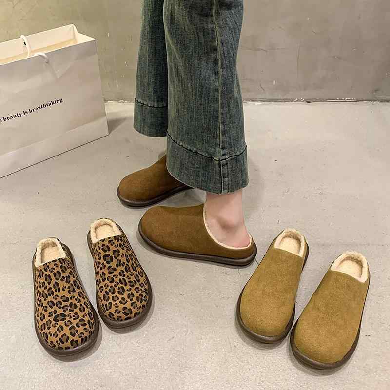 スリッパ レディース 秋冬 ファー サボ サンダル あったか 防寒 暖かい ルームシューズ 室内履き 滑り..