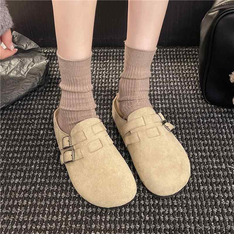 サンダル レディース 靴 春秋 スリッパ サボ サンダル モカシン ローファー ぺたんこ フラット 歩きやすい 履きやすい かわいい 普段使い