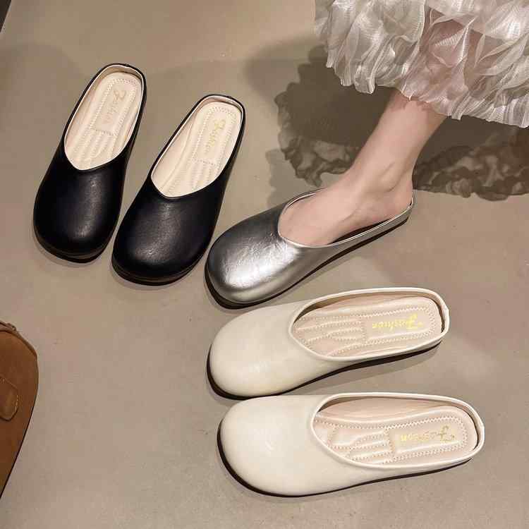 サンダル レディース 大きいサイズ つっかけ スリッパ ぺたんこ ローヒール 履きやすい 歩きやすい 痛くない 柔らかい クッション性 滑り止め 普段使い 外履き 春夏