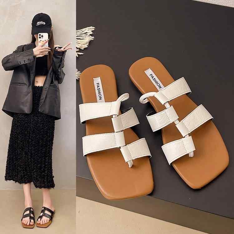 サンダル レディース 春夏 外履き 普段使い フラット ぺたんこ 編み込み かわいい 歩きやすい 婦人靴