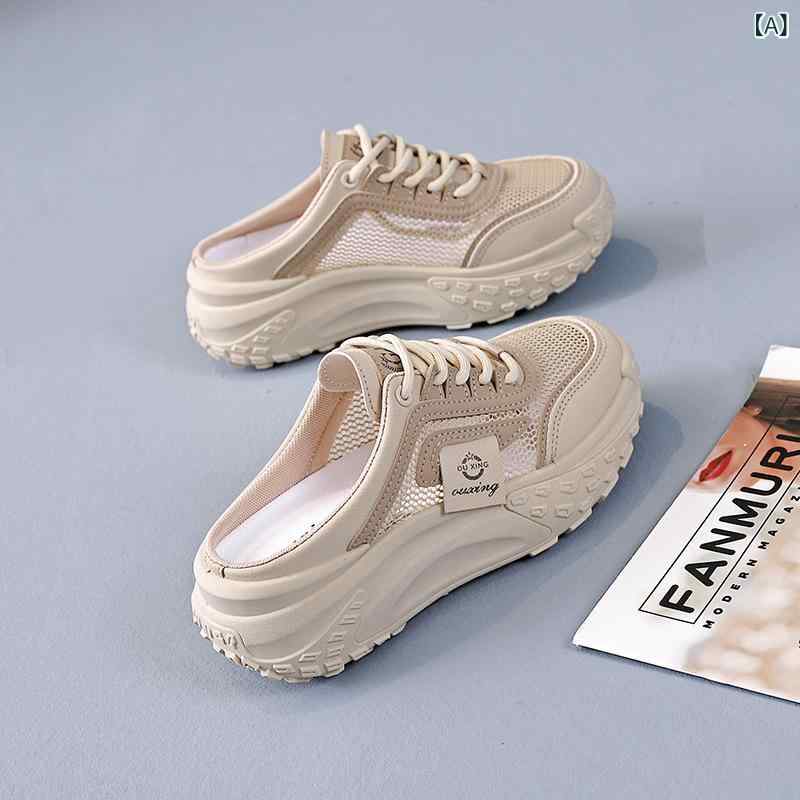 Ballet Shoes - 靴 レディース スニーカー サンダル スリッポン メッシュ 通気性 スポーツ 普段使い