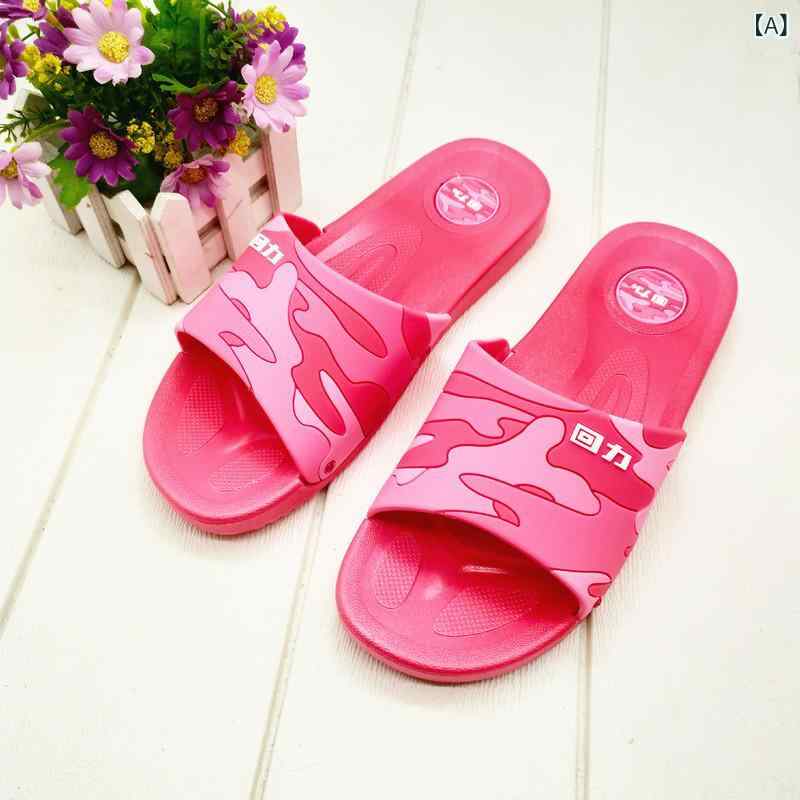 サンダル レディース 迷彩柄 スリッパ 一文字型 防滑 耐摩耗 室内 普段使い リラックス カジュアル2