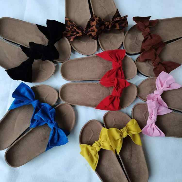 サンダル レディース ぺたんこ 春夏 バタフライ 蝶結び スリッパ ルームシューズ フラット ローヒール かわいい 歩きやすい 普段使い 室内履き 女性 大人