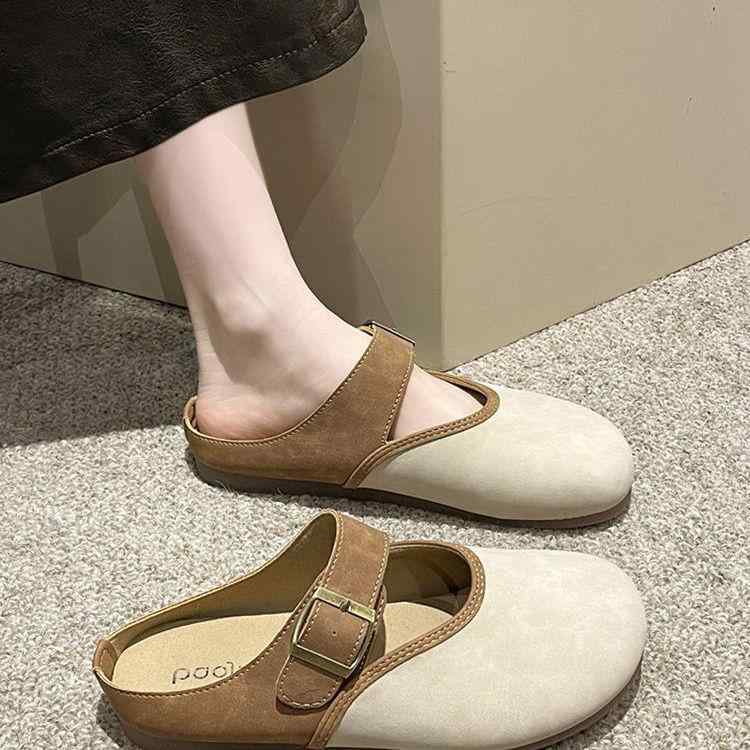 サンダル レディース 厚底 スリッパ 2way ラウンドトゥ 疲れない 歩きやすい 痛くない クッション性 外履き かわいい 室内 春夏