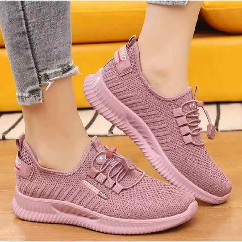 靴 レディース スニーカー カジュアル 運動靴 防滑 屈曲性 衝撃吸収 厚底 ローカット 履きやすい 婦人靴 高齢者 介護シューズ ウォーキングシューズ