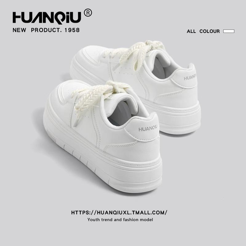 スニーカー レディース 厚底シューズ 女性用 ホワイト カジュアル 運動靴 スポーツ ランニング 普段使い