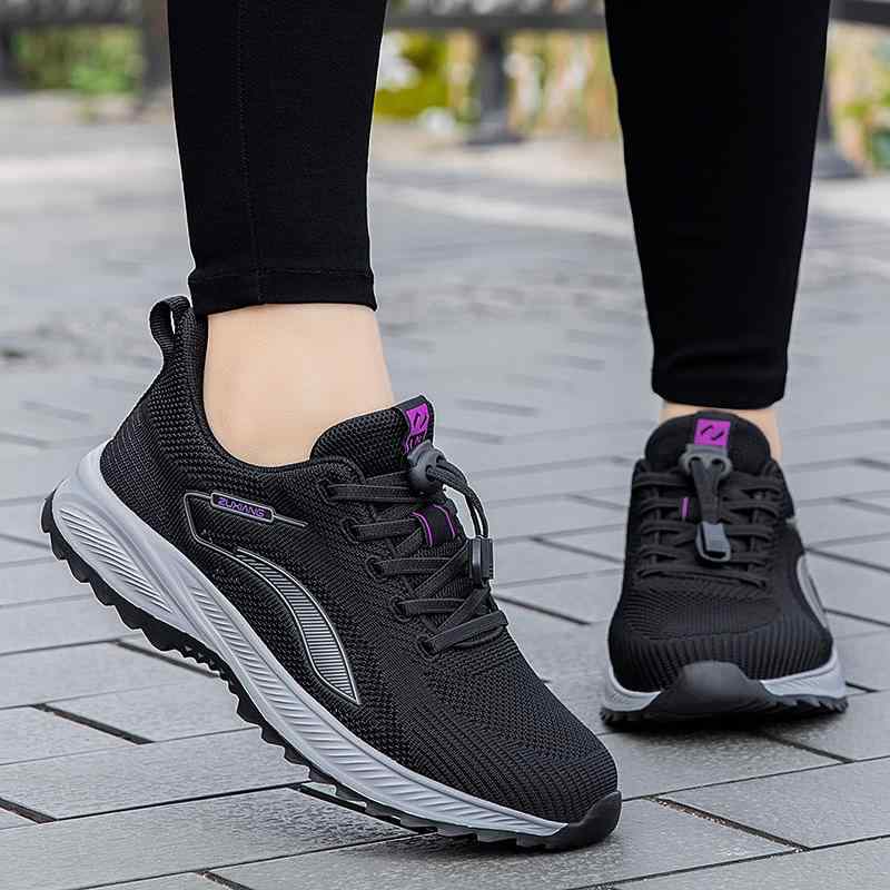 Other - スニーカー レディース 中高齢者 靴 婦人靴 ママ 運動靴 快適 柔らかい底 滑り止め 歩きやすい 普段使い ランニング 春夏