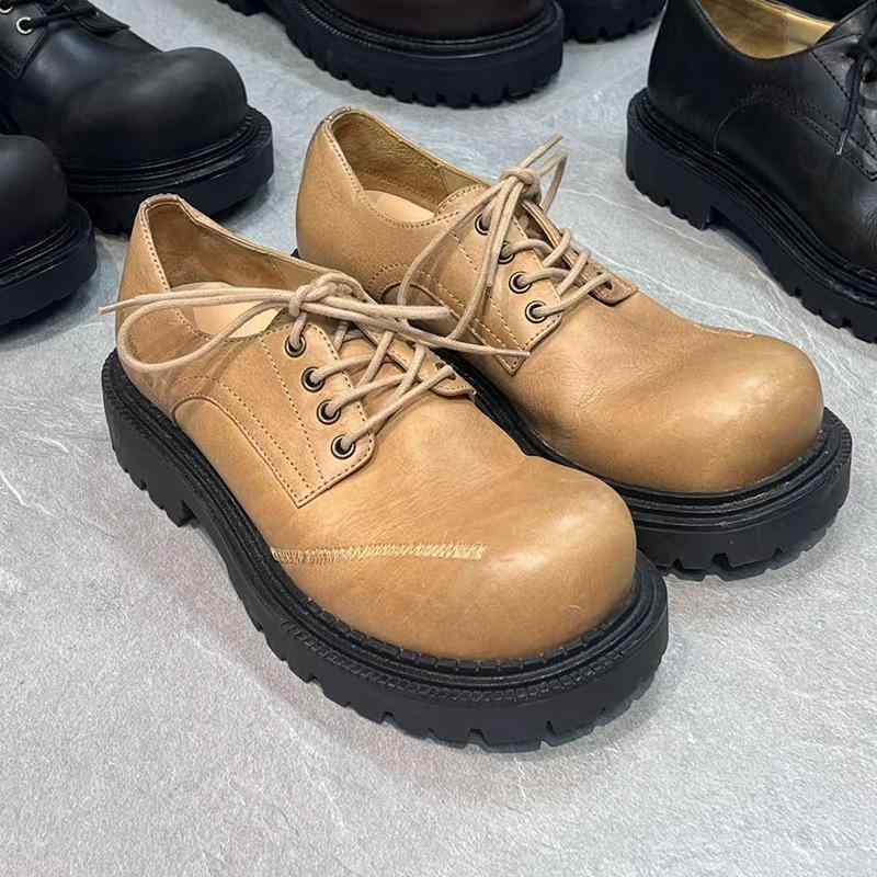 其它 - ローファー レディース 厚底 2025年 春秋 ファッション レトロ 英倫風 おしゃれ かわいい 歩きやすい 身長アップ