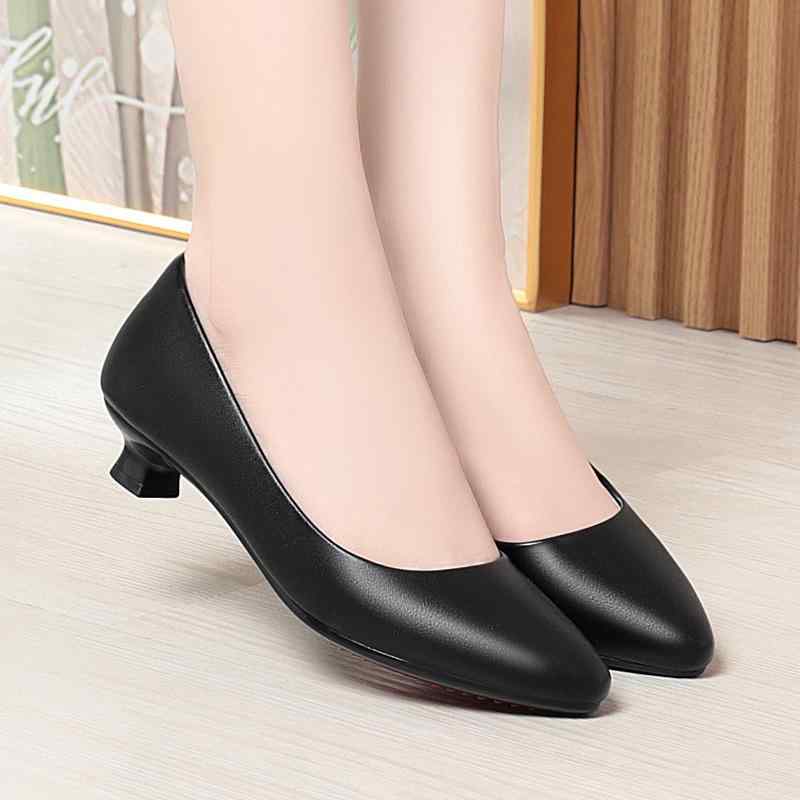 パンプス レディース 柔らかい 履きやすい 疲れない プレーン ローヒール 黒 ブラック 滑り止め付き 婦人靴 フォーマル オフィス リクルート 就活 面接 仕事用 普段使い 春夏