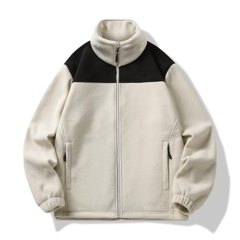 フリース メンズ 透湿 防寒 摇粒 ジャケット レディース 裏起毛 厚手 アウター