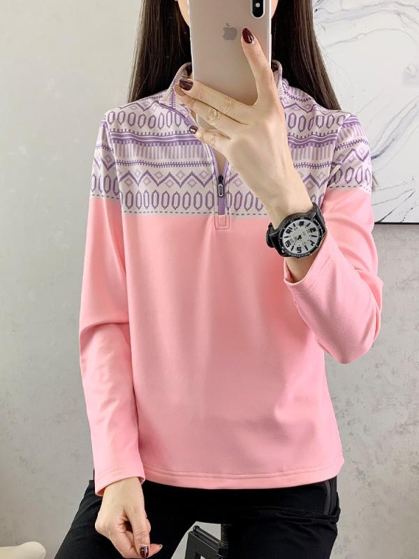 Tシャツ レディース 秋冬 裏起毛 保温 スポーツ 登山 ランニング ウェア インナーシャツ 暖かい ストレッチ性 アウトドア