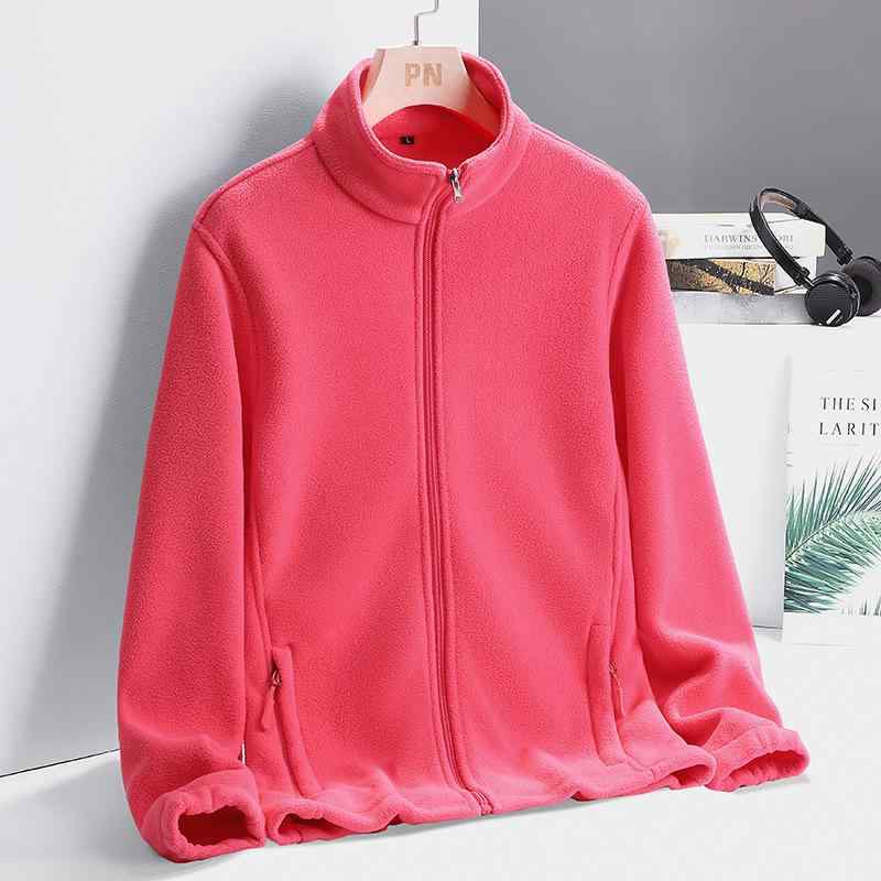 楽天市場】フリース ジャケット（カラーピンク）（スポーツ