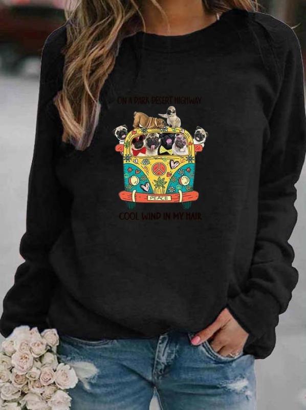 スウェット レディース 長袖 ラウンドネック チュニック丈 ゆったり 大きめサイズ 普段使い 部屋着 秋冬