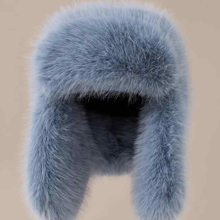 帽子 秋冬 帽子 女性用 男性用 防寒 保温 耳あて付き 自転車 スキー スノーボード あったか モコモコ ふわふわ