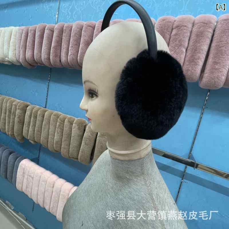 イヤーマフ レディース ふわふわ ファー あっ...の紹介画像2