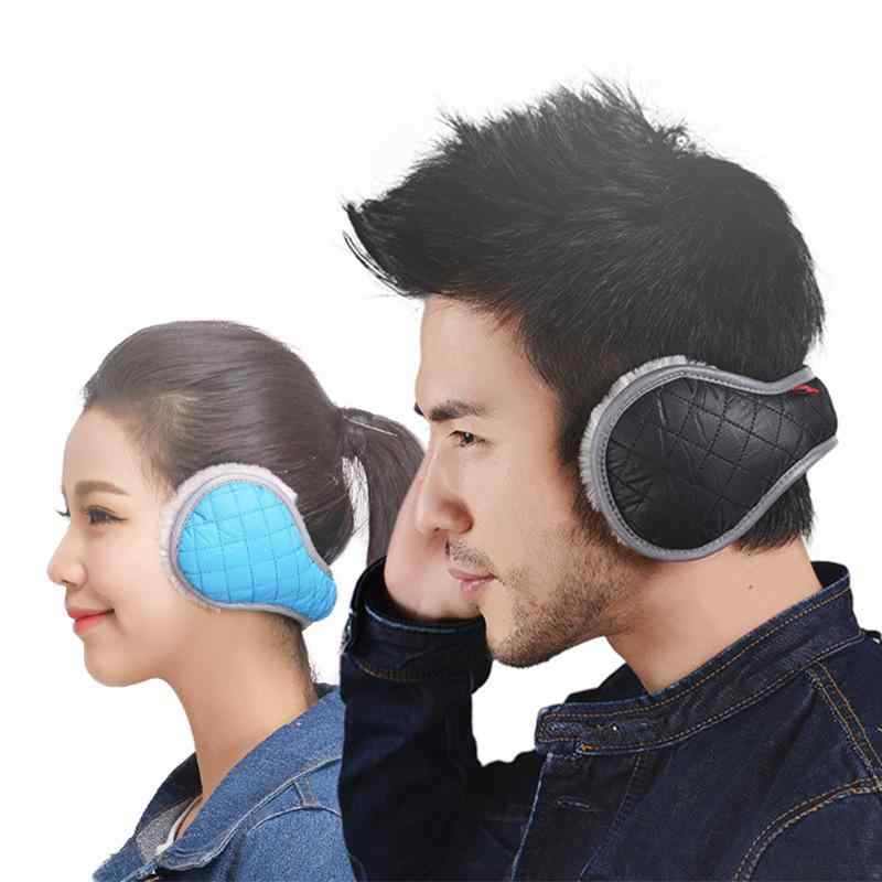 イヤーマフ 男女兼用 秋冬 アウトドア 防寒 保温 イヤーウォーマー 耳カバー 厚手2(4.0)