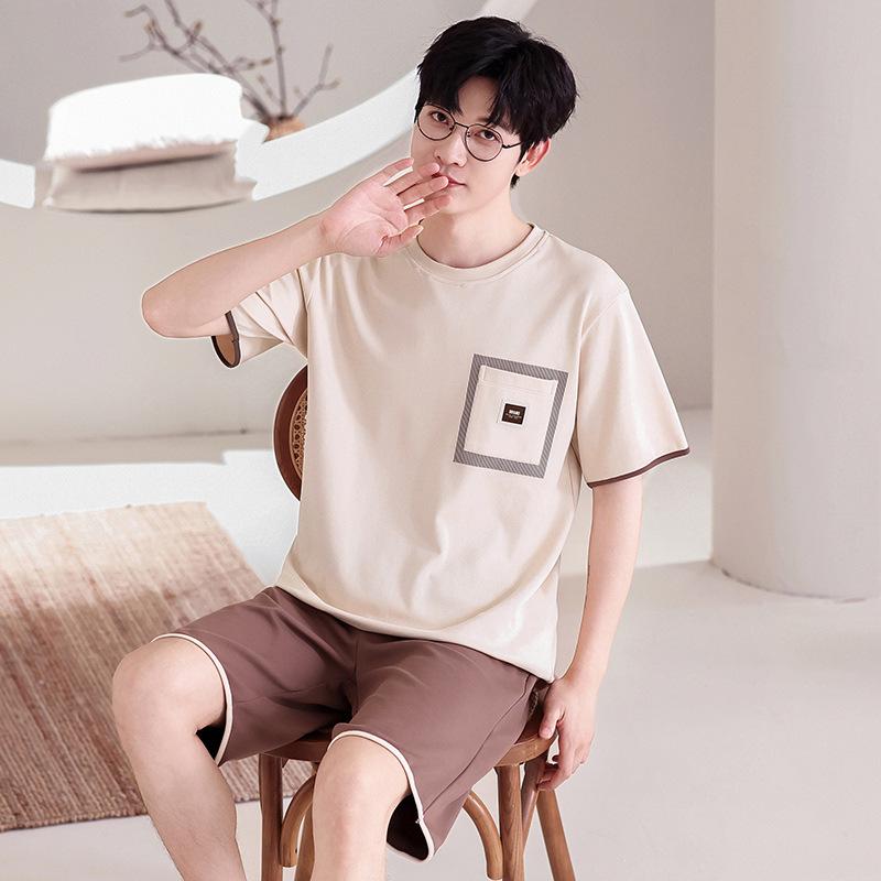 パジャマ メンズ 男性用 春夏 ルームウェア 上下セット 半袖 短パン 綿 薄手 接触冷感 部屋着 寝巻き かわいい ウサギ・カテゴリ: セットアップ・素材: 綿・スタイル: プルオーバー・主な素材: 綿・厚さ: 薄手・ネックライン: ラウンドネック・パンツ丈: ショートパンツ・機能: リラックス.通気性.睡眠.ホームウェア.涼しい.快適・シーズン: 夏・シーン: ホーム・カラー: MX-6310(女性).MX-6310(男性)・サイズ: M.L.XL・.カジュアル