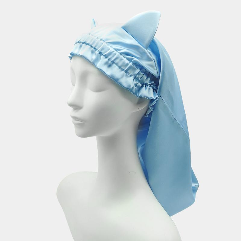 帽子 レディース 真製 ナイトキャップ 秋冬 猫耳 あったか 冷え対策 調整可能 アマゾン