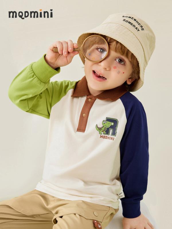 子供用 ポロシャツ メンズ キッズ 長袖 Tシャツ 男童 中小童 ベビー 撞色 インナー アウトドア カジュアル 春物 春夏 男性用 女性用 未就学児 小学生 中学生 高校生 大学生 大人 女性 男性 オトナ ジュニア ティーン エイジャー シニア グラ・カテゴリ: ポロシャツ・スタイル: カジュアル・主な素材: 綿混紡・柄: 動物柄・カラー展開: オレンジ+緑+ブルー, コーヒー色+緑+ブルー, ブルー+ブルー+コーヒー色・サイズ展開: 80, 90, 100, 110, 120, 130, 140・対象年齢: 中小童（3〜8歳）・加工方法: 印花
