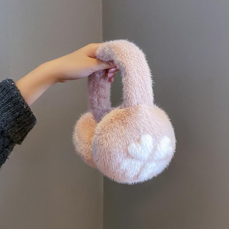 イヤーマフ レディース 秋冬 耳あて 大判 フェイクファー ふわふわ もこもこ 防寒 暖かい イヤーウォーマー かわいい