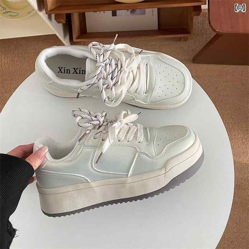 スニーカー レディース 厚底 軽量 運動靴 スタイルアップ 脚長効果 カジュアル 普段使い 白色