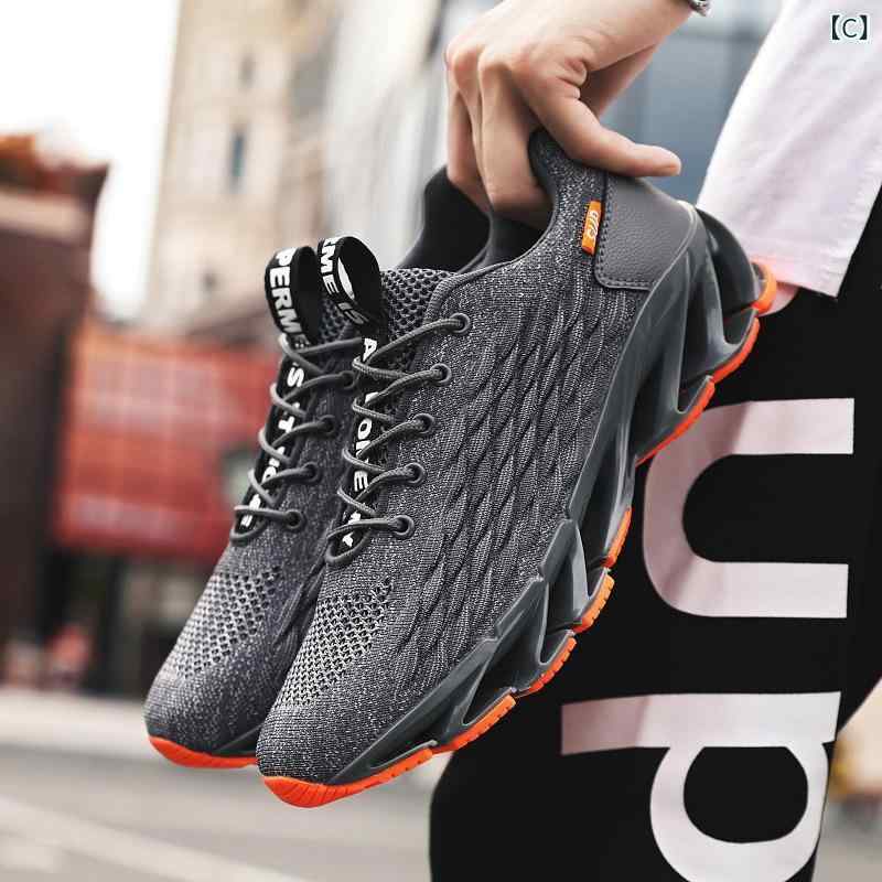 靴 メンズ スニーカー 運動靴 通気性 メッシュ ランニング シューズ 男性用 カジュ...