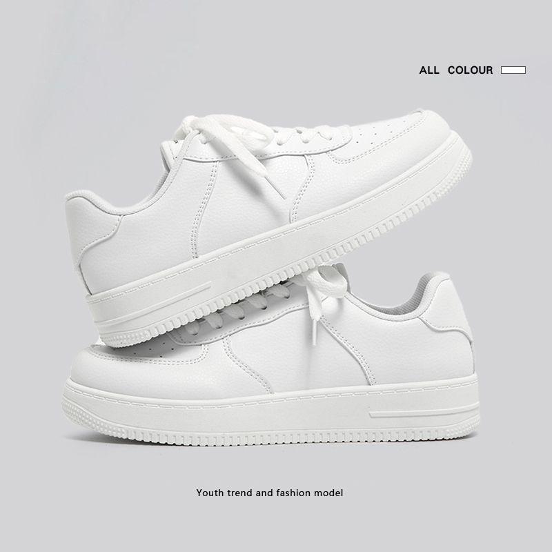 スニーカー 男性用 女性用 カップル 厚底 身長アップ シューズ 白スニーカー エアフォース1 普段使い カジュアル