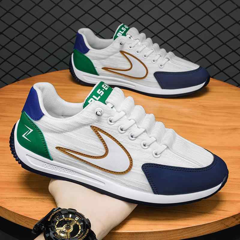 スニーカー 男性用 春夏 通気性 軽量 ソフト底 ランニングシューズ スポーツ カジュアルシューズ 普段使い