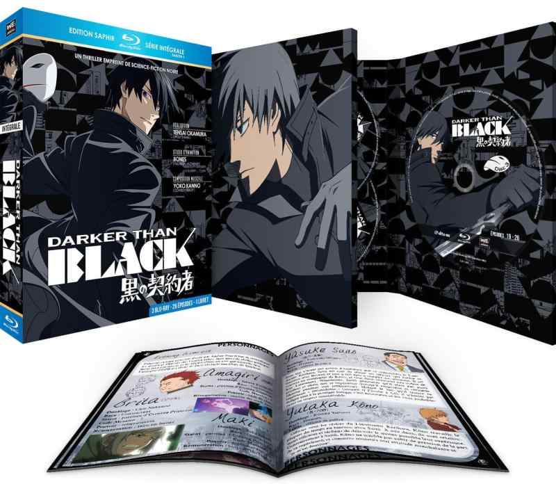 【中古】DARKER THAN BLACK -黒の契約者- コンプリート Blu-ray BOX (全26話, 600分) ダーカーザンブラック くろのけいやくしゃ アニメ[Blu-ray] [Import] [リージョンB, 再生環境をご確認ください]