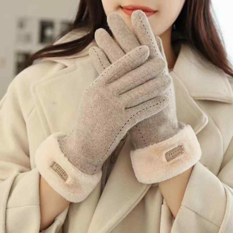 手套 - 手袋 レディース 秋冬 暖かい スマホ対応 グローブ 韓国風 かわいい 高見え ふわふわ アウトドア 防寒
