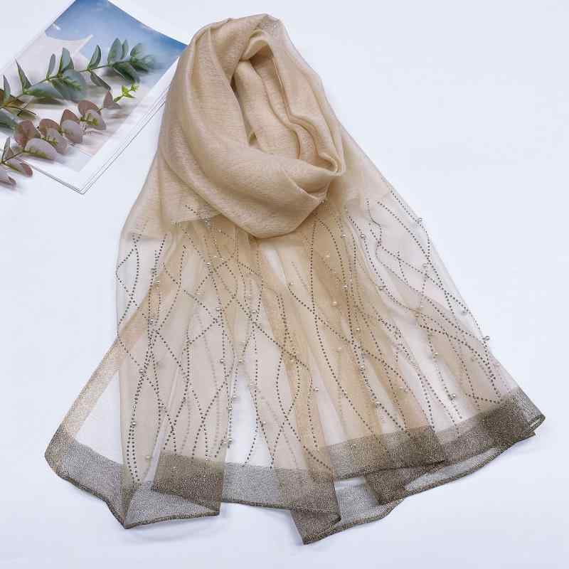 スカーフ レディース 防寒 ショール ストライプ柄 ラインストーン あったか エレガント クラシックcolor 無地 エスニック スタイル 大判 ひざ掛け 秋冬2
