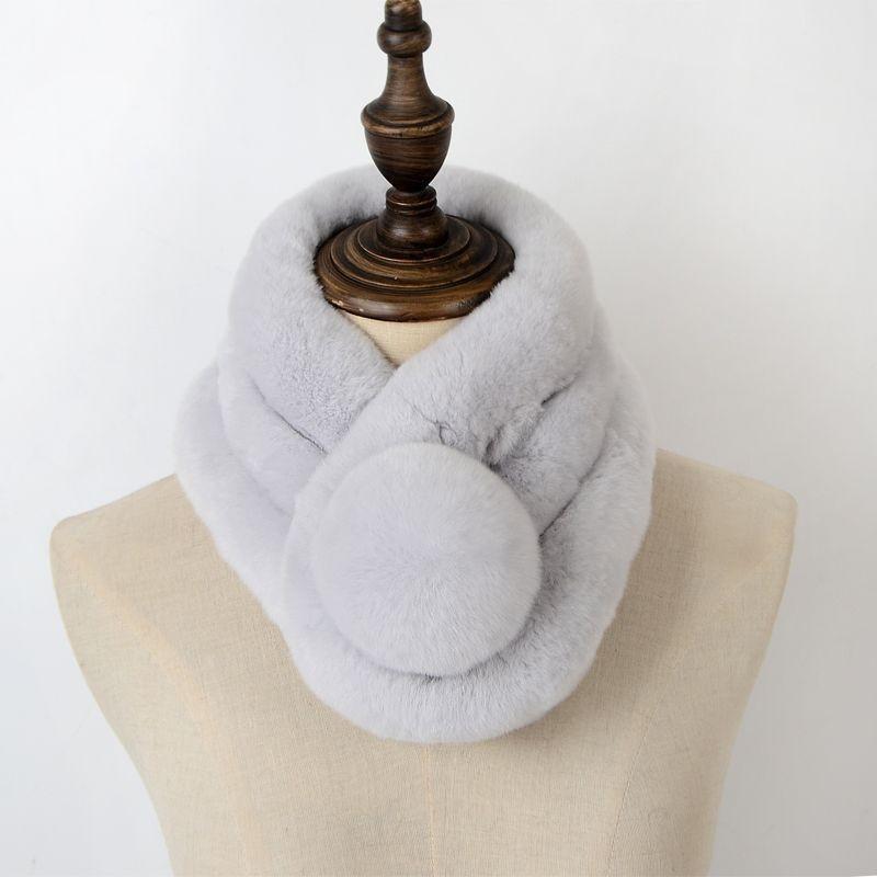 マフラー レディース 秋冬 ラビットファー ティペット 厚手 防寒 暖かい 付け襟 韓国風 チョーカー フェイクファー ふわふわ もこもこ かわいい 上品 きれいめ デート 旅行 通勤 通学 ギフト プレゼント