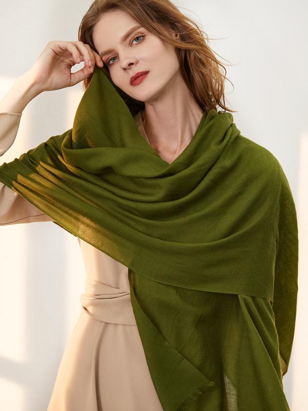 ストール レディース 薄手 無地 シーズンレス ショール ウール100％ 羊毛 内モンゴル産 防寒